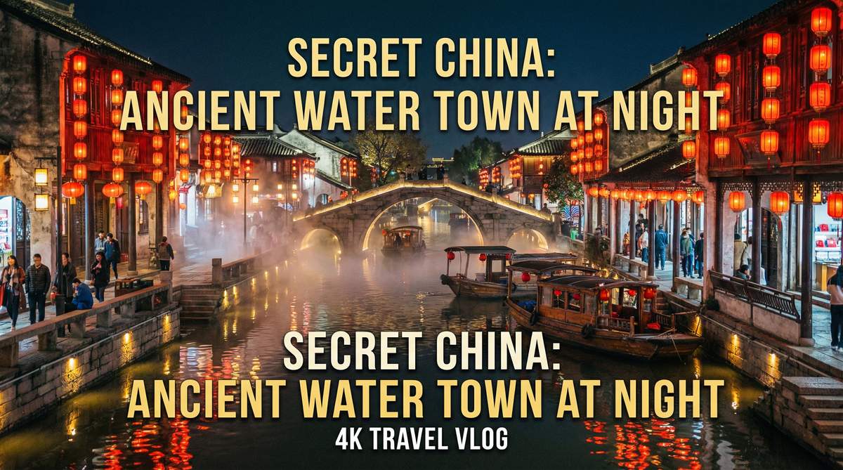 青柠视频古镇夜景旅拍视频